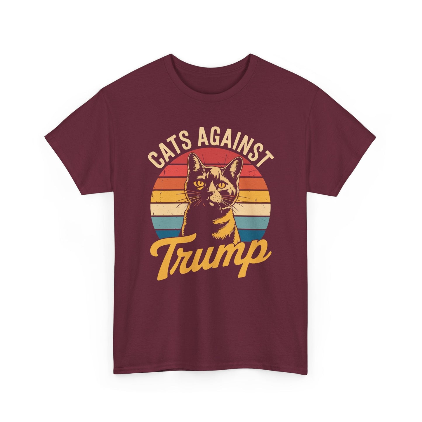 Cats Against Trump Funny Anti Trump Election Funny Cat T-Shirt