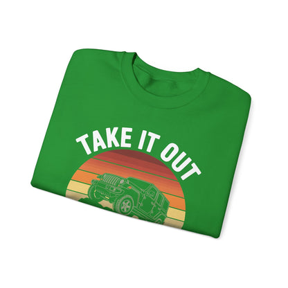Catch Some Rays Vintage Retro Take It Out And Play Sweatshirt