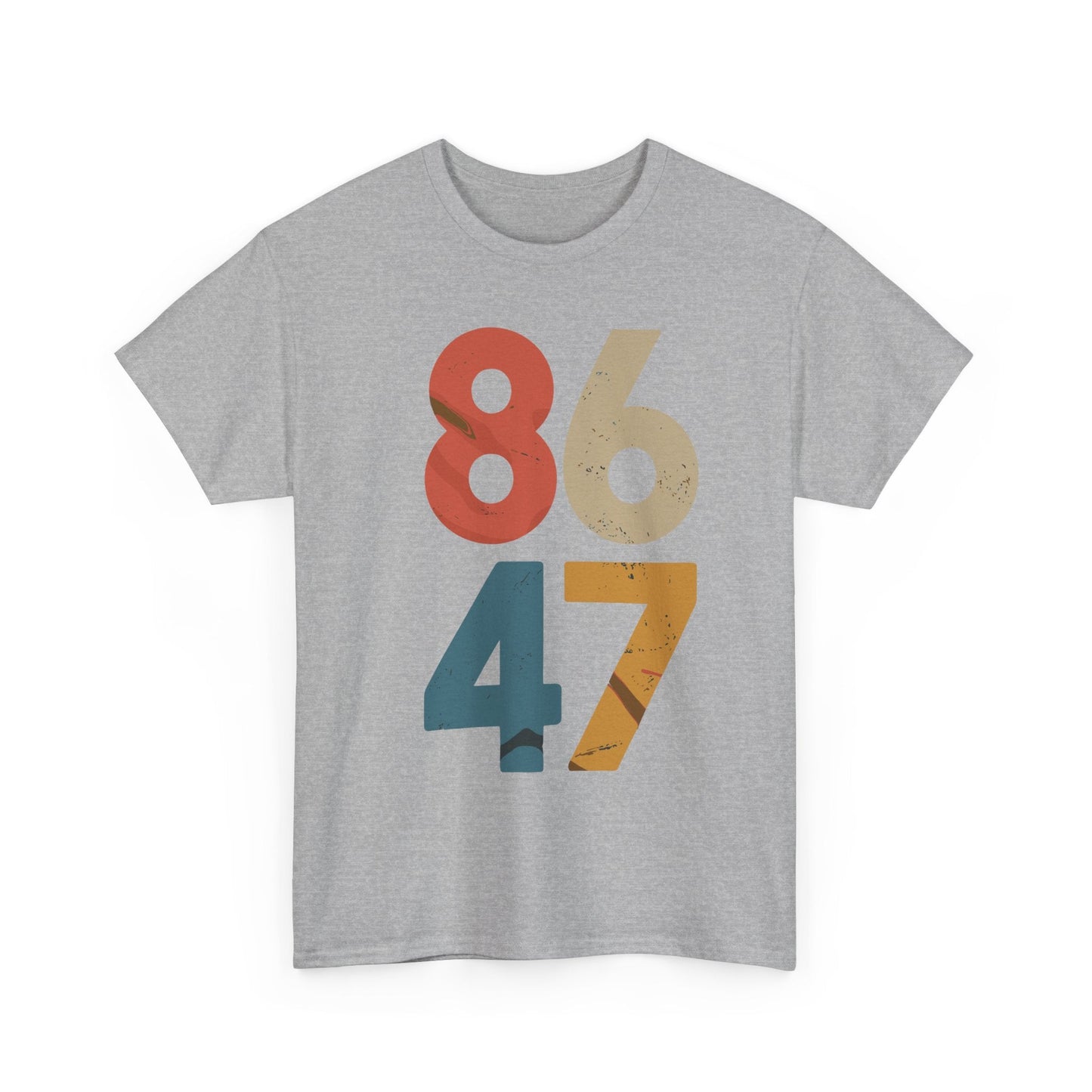 Classic Vintage 80s Style 86 47 Anti Trump T-Shirt