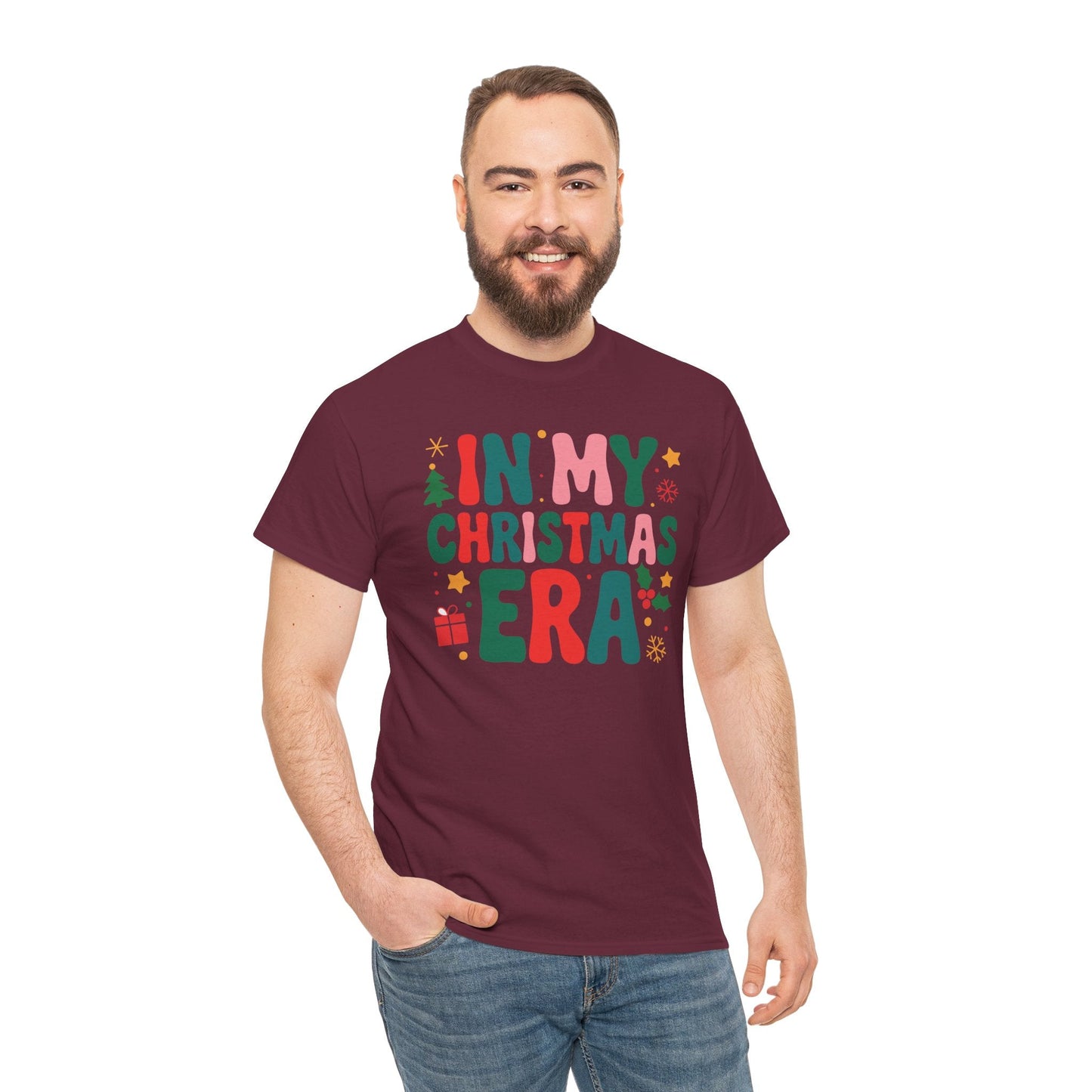 In My Christmas Era Cute Groovy Christmas Holiday Xmas T-Shirt