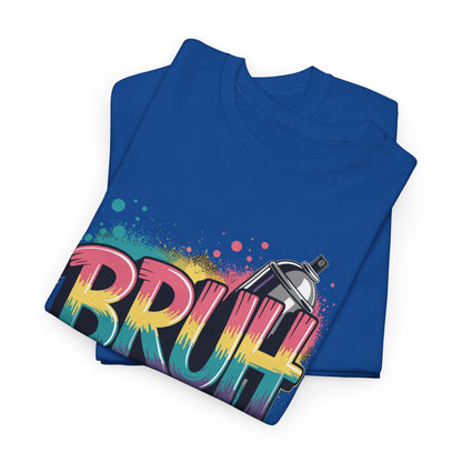 Bruh Graffiti Funny Saying Street Art Meme Men Boys T-Shirt