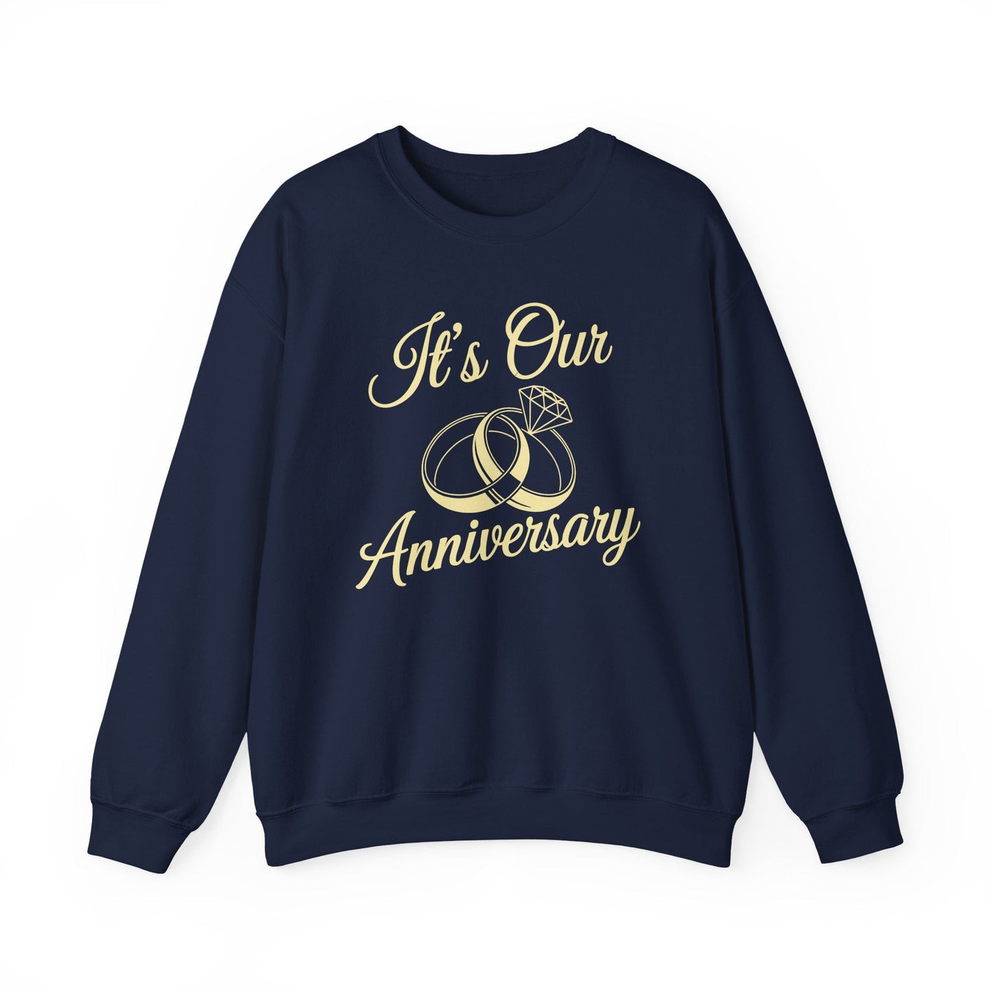 It's Our Anniversary Shirts for Married Couples Husband Wife Sweatshirt