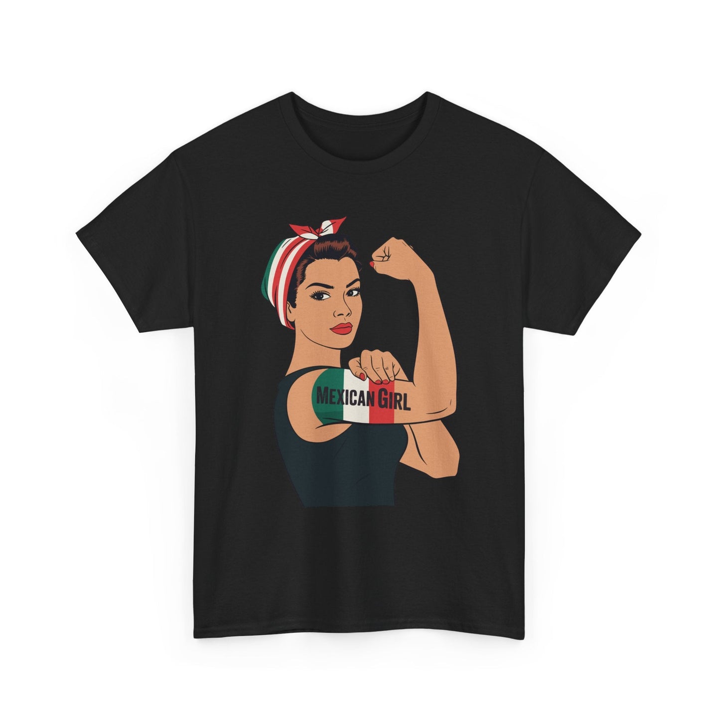 Mexican Girl Mujer Rosie Riveter Cinco De Mayo Fiesta T-Shirt Women