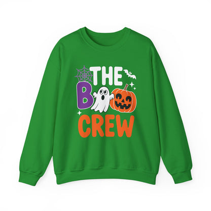 Halloween The Boo Crew Cute Ghost Spooky Family Matching Sweatshirt