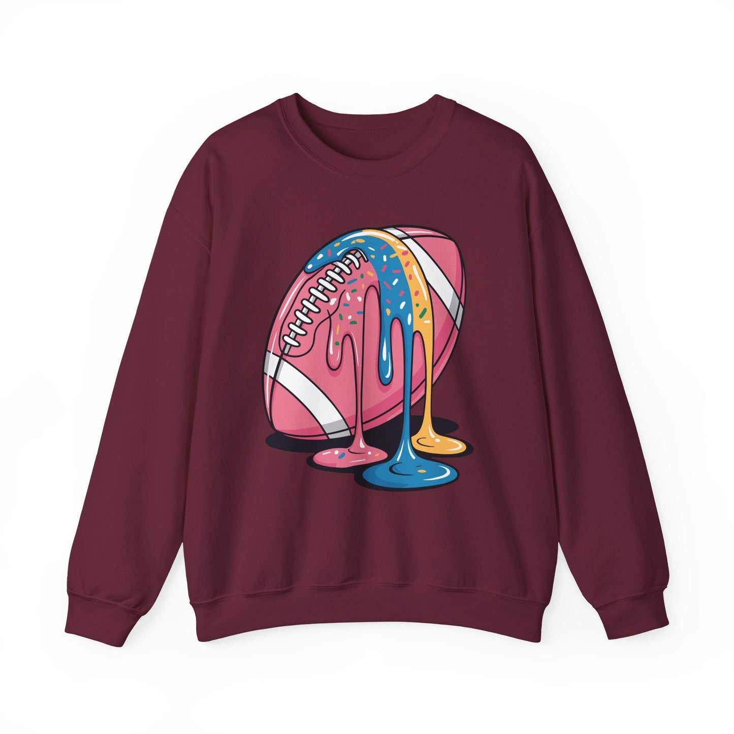 Football Drip For Lineman WR QB RB Ice Cream Sprinkles Sweatshirt