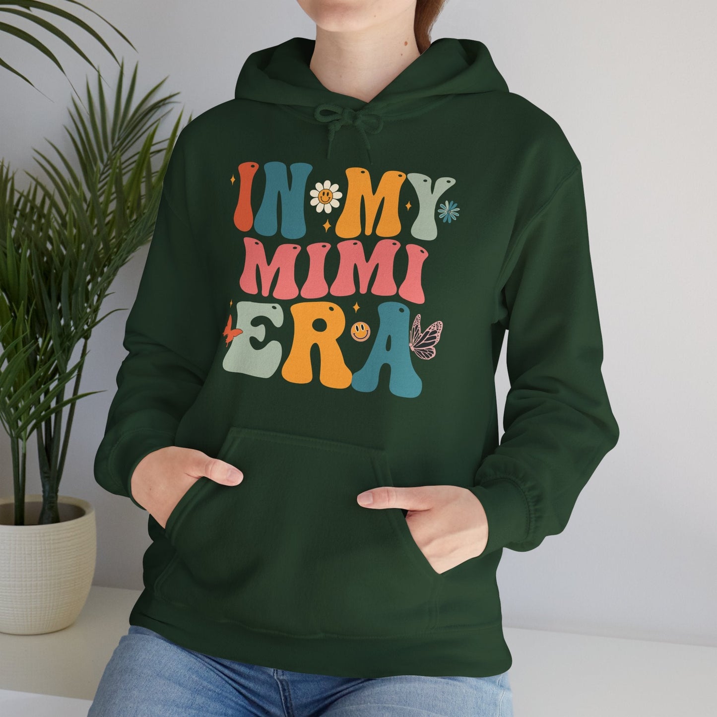 Groovy In My Mimi Era Mom Grandma Mothers Day Day Hoodie