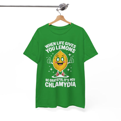 Lemons and Chlamydia Absurd Offensive Meme Sarcastic Edgy T-Shirt