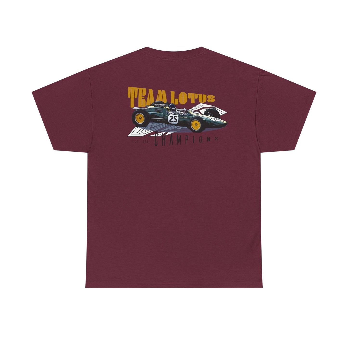 Team Lotus Champion Car T-Shirt Celebrate Racing Legacy and Speed