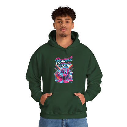 Baseball Drip For Boys Ice Cream Respect The Drip Baseball Hoodie
