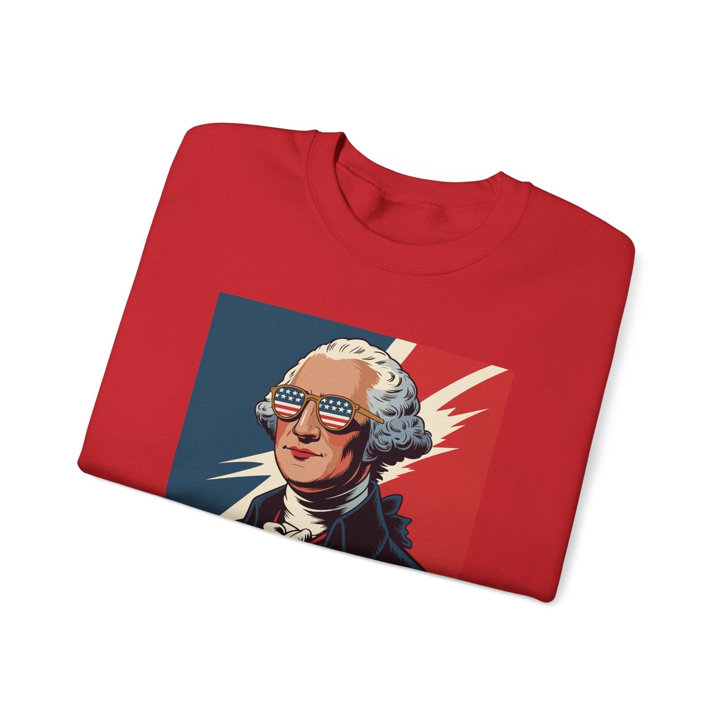 4th Of July 2025 George Washington Bruh. Meme Patriotic Sweatshirt