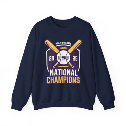 LSU Baseball 2025 National Champions Logo Sweatshirt