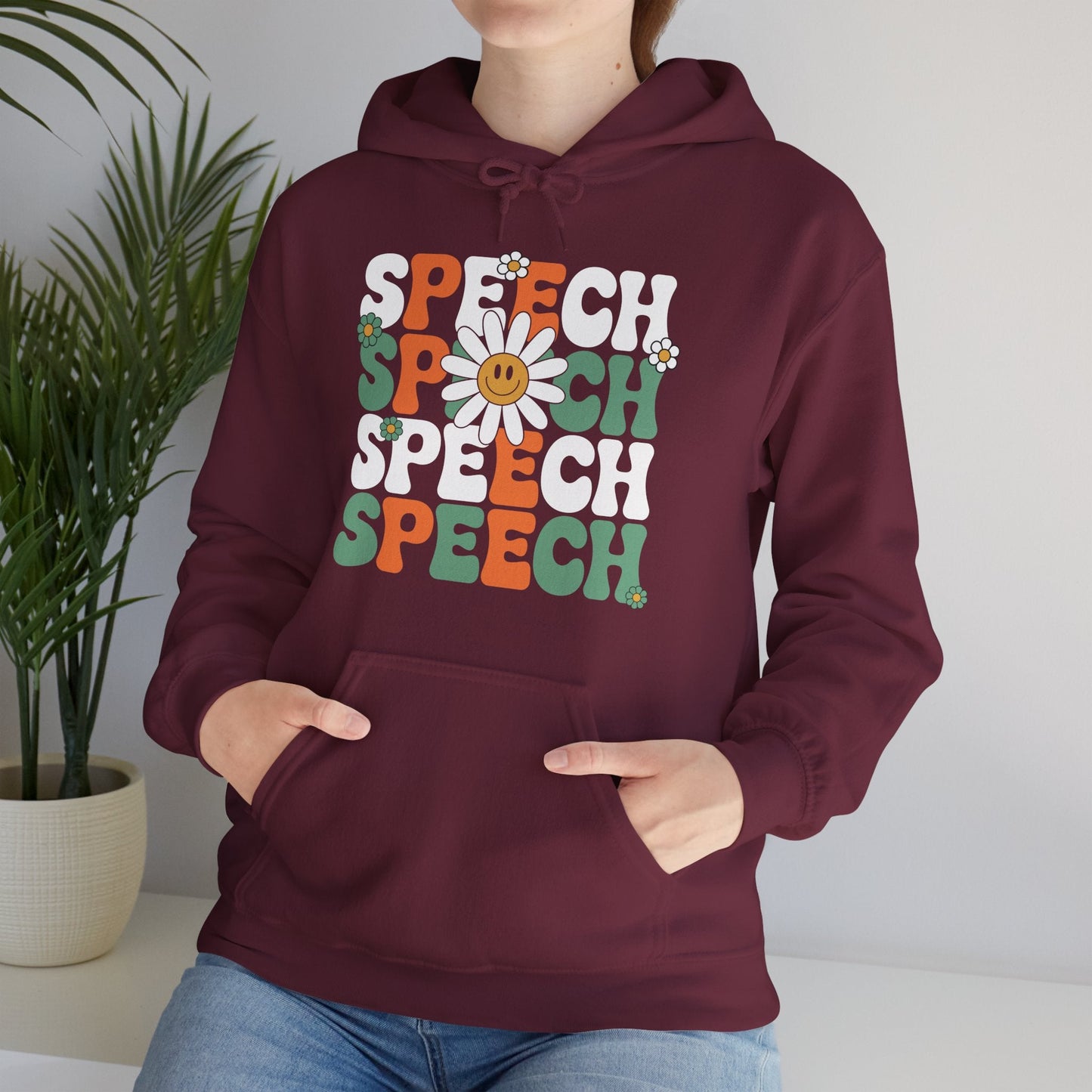 Speech Therapy Retro Speech Language Pathologist Therapist Hoodie