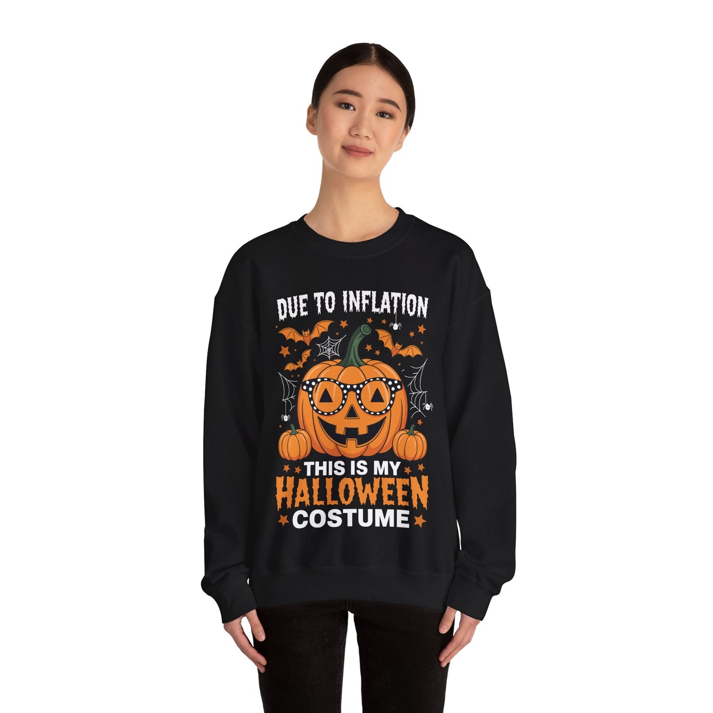 Pumpkin Halloween Costume Men Women Funny Halloween 2025 Sweatshirt
