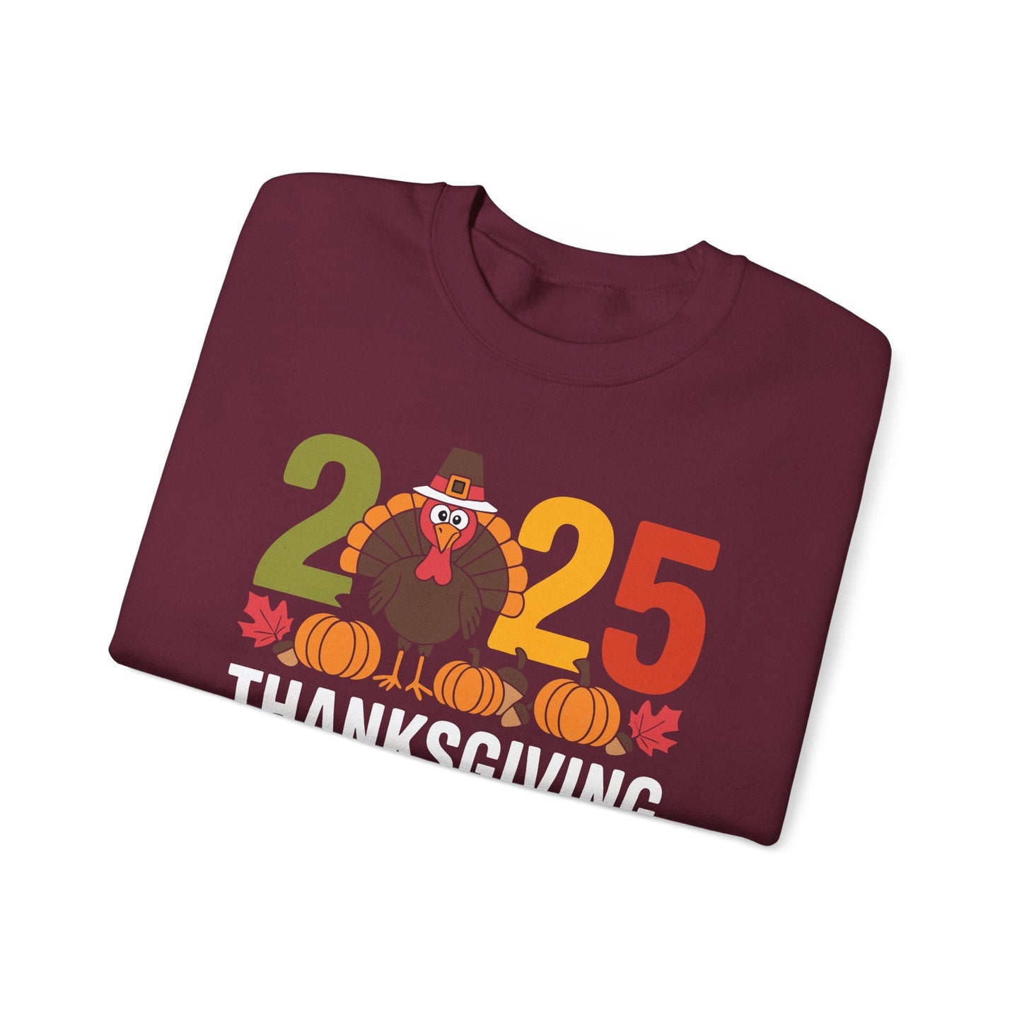 Family Thanksgiving 2025 Thanksgiving Crew Turkey Matching Sweatshirt
