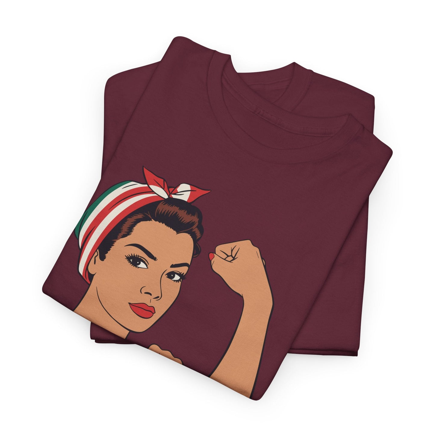 Mexican Girl Mujer Rosie Riveter Cinco De Mayo Fiesta T-Shirt Women