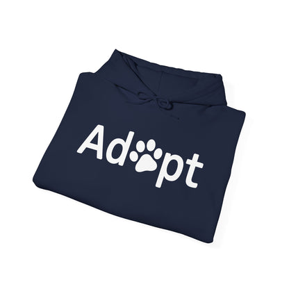 Adopt A Shelter Pet Cat Dog Adoption Animal Rescue Hoodie
