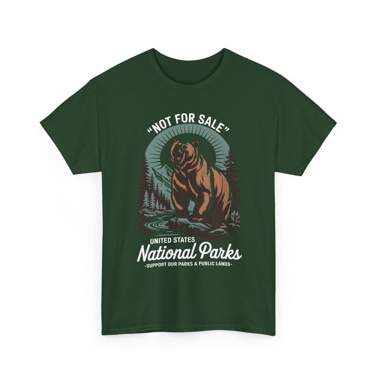 Not For Sale National Parks Support Our Parks & Public Lands T-shirt