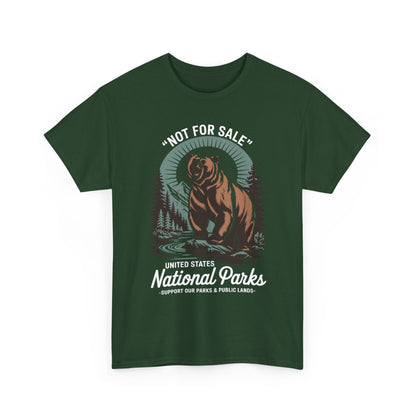 Not For Sale National Parks Support Our Parks & Public Lands T-shirt