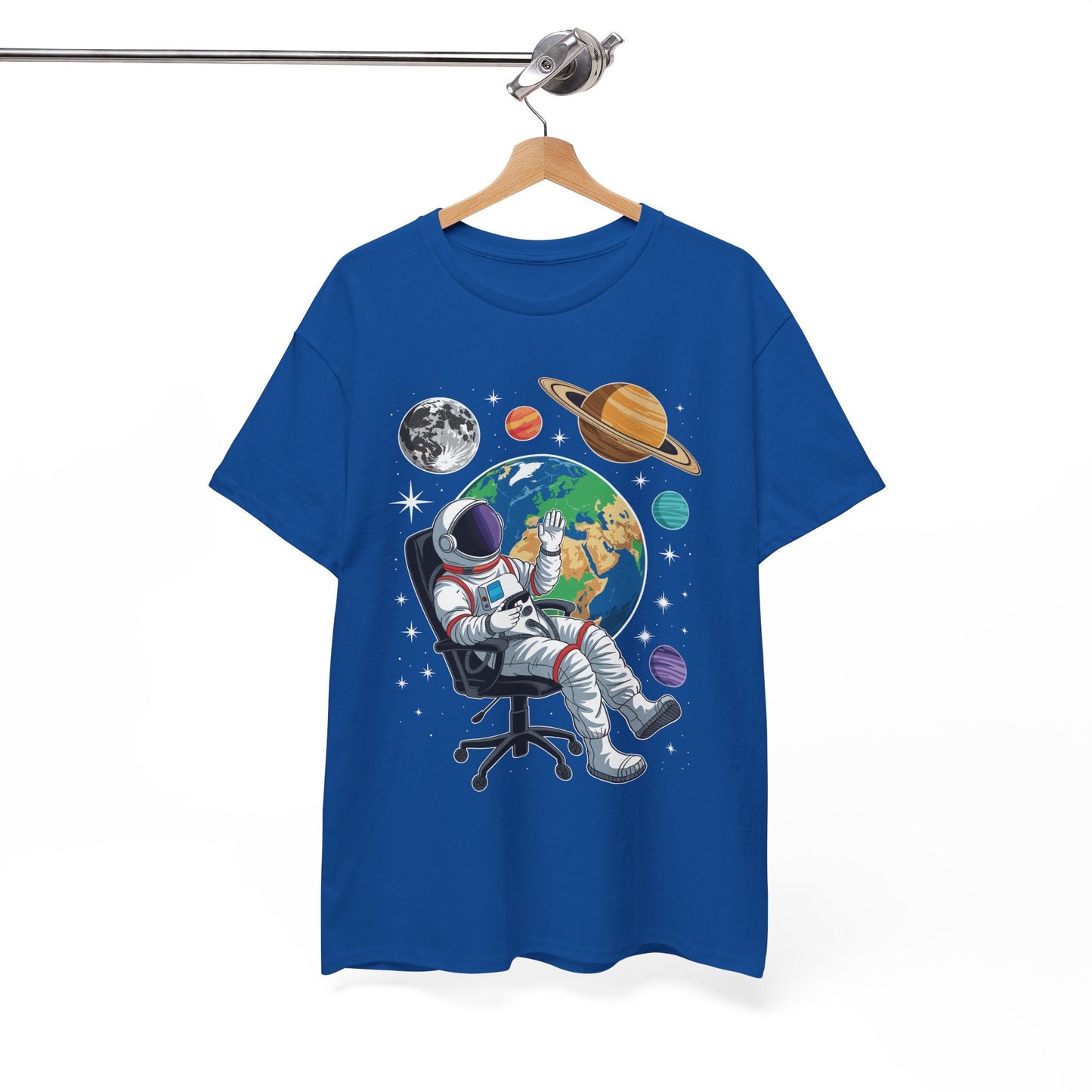 Astronaut Gamer Space Gaming System Planets T-Shirt