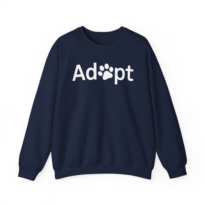 Adopt A Shelter Pet Cat Dog Adoption Animal Rescue Sweatshirt