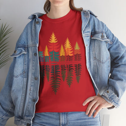 Nature Reflection Forest Trees Outdoor Wildlife T-Shirt