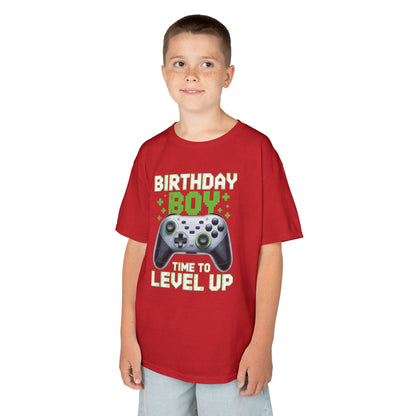 Level Up Birthday Boy Video Game T-shirt