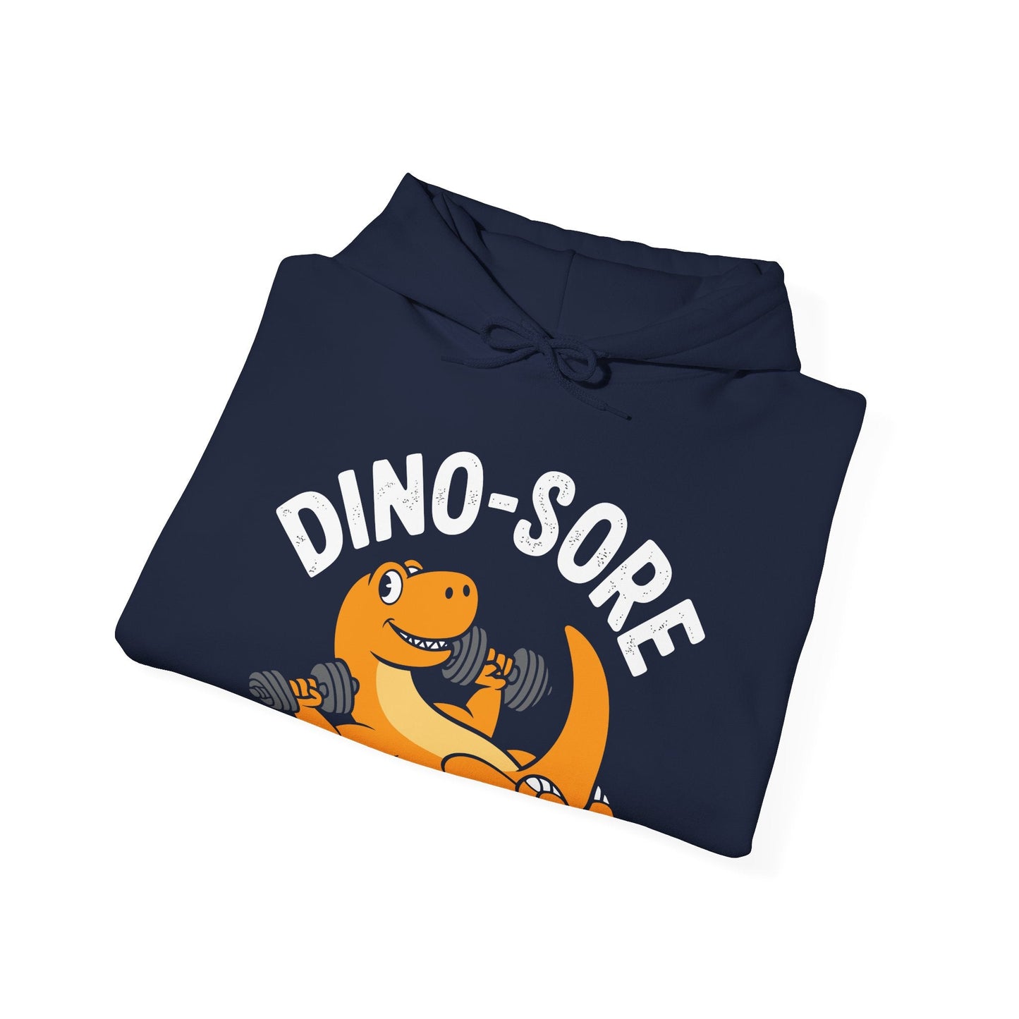 Gym Workout Dino Sore Exercise Fitness Boys Women Men Hoodie
