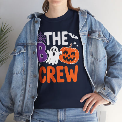 Halloween The Boo Crew Cute Ghost Spooky Family Matching T-Shirt