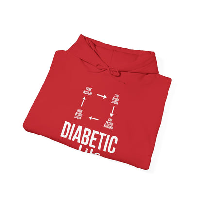 Funny Diabetic Type 1 Diabetes T1D Diabetes Awareness Hoodie