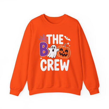 Halloween The Boo Crew Cute Ghost Spooky Family Matching Sweatshirt