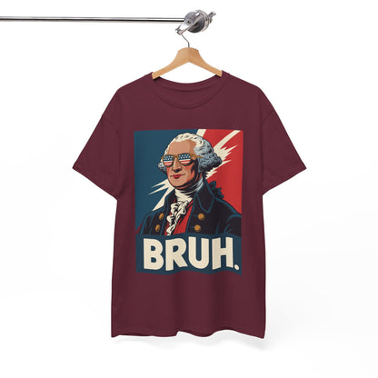 4th Of July 2025 George Washington Bruh. Meme Patriotic T-Shirt