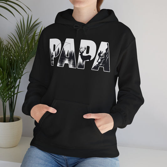 Best Hunting Dad Ever Hoodie Vintage Father’s Day Hoodie for Men