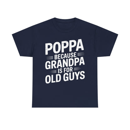 Poppa Grandpa From Grandkids Father's Day Poppa T-Shirt