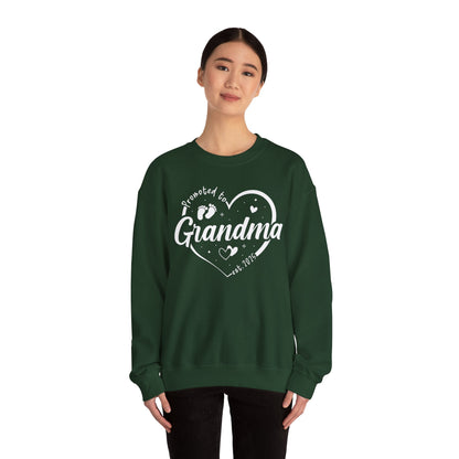 Promoted to Grandma Est 2025 Soon to be Grandma Mothers Day Sweatshirt