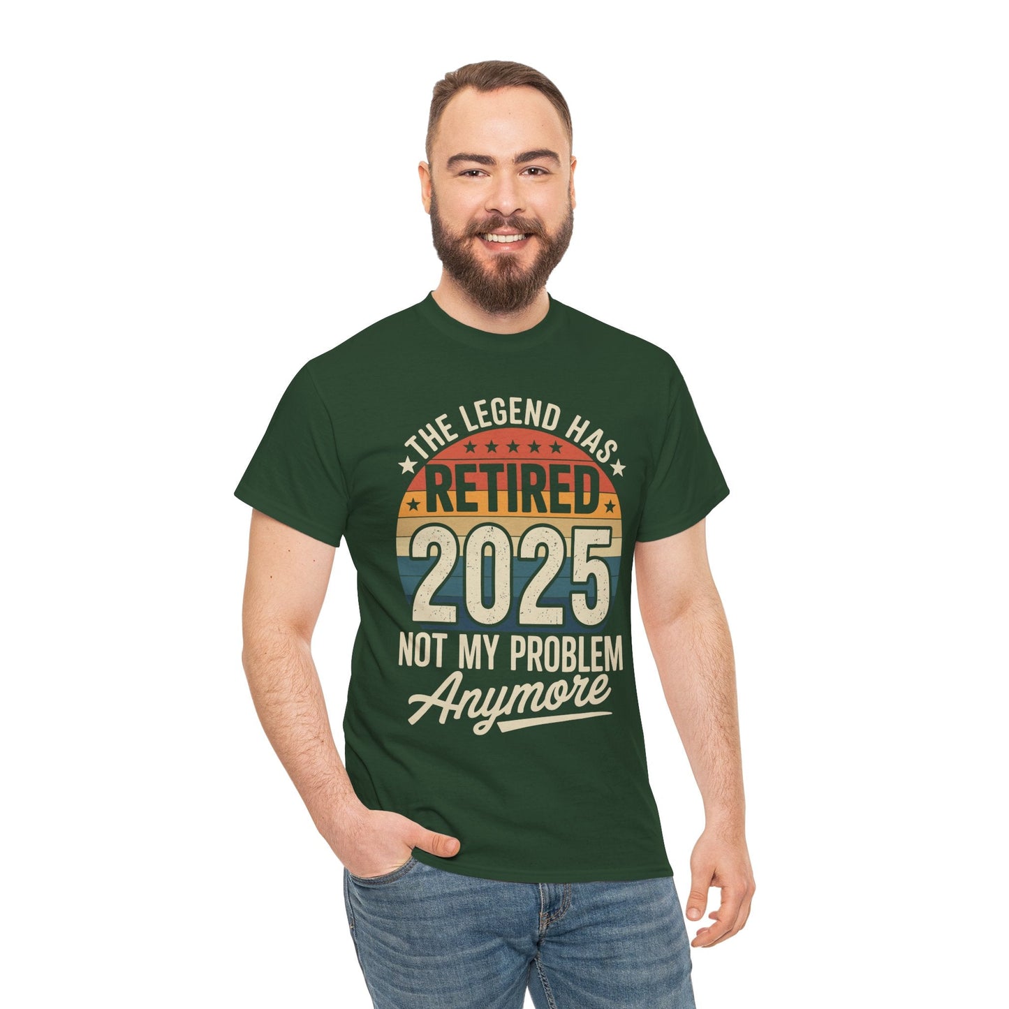 Retired 2025 Not My Problem Anymore T-Shirt