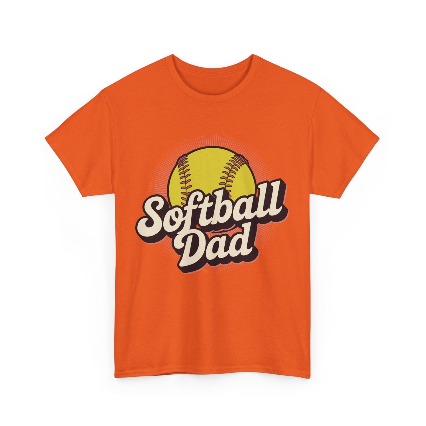 Funny Fathers Day Softball Dad Gift From Daughter Son Wife T-Shirt