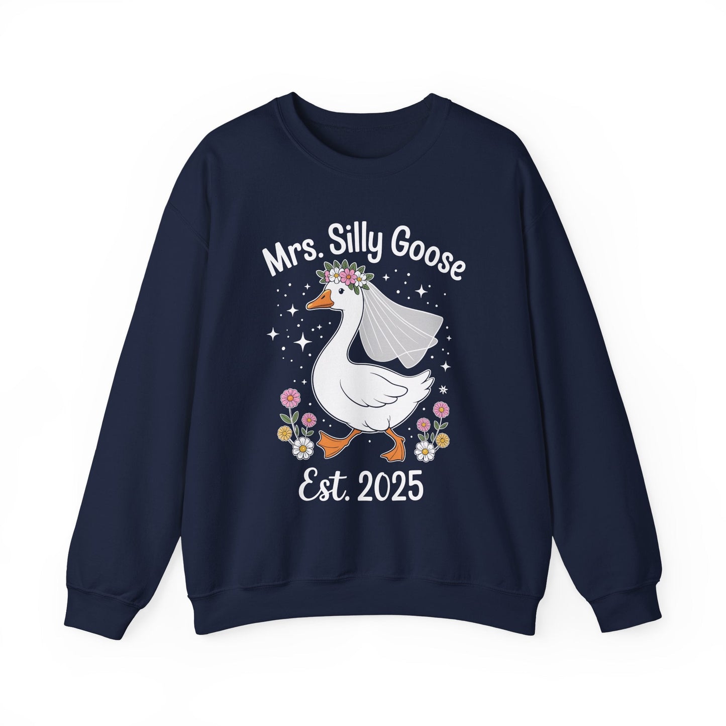 Mrs. Silly Goose Couple Matching Wedding Funny Bride to Be Sweatshirt