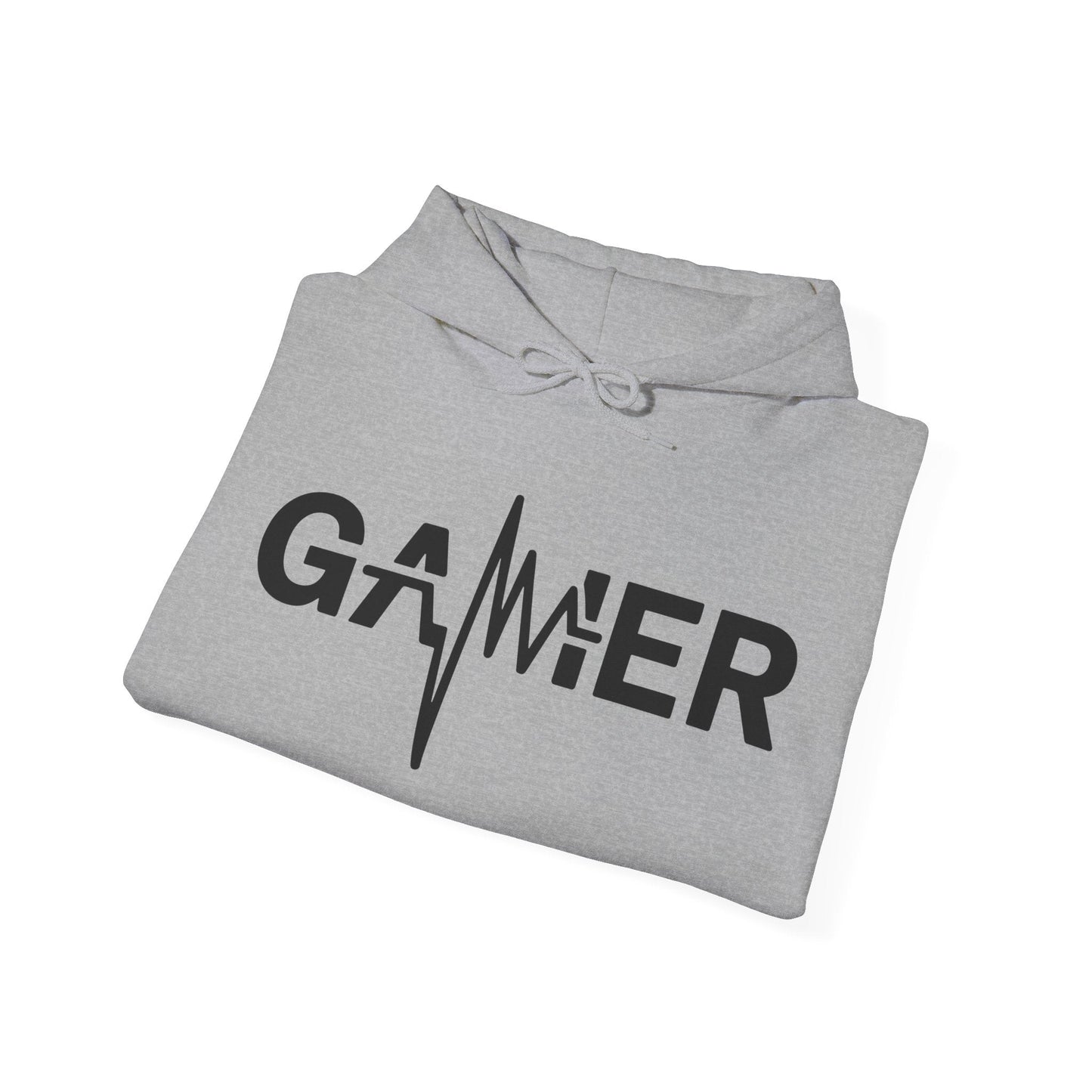 Gamer Heartbeat Video Games Graphic Hoodie