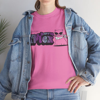 I Was Born A Flex Funny Confidence Quote T-Shirt