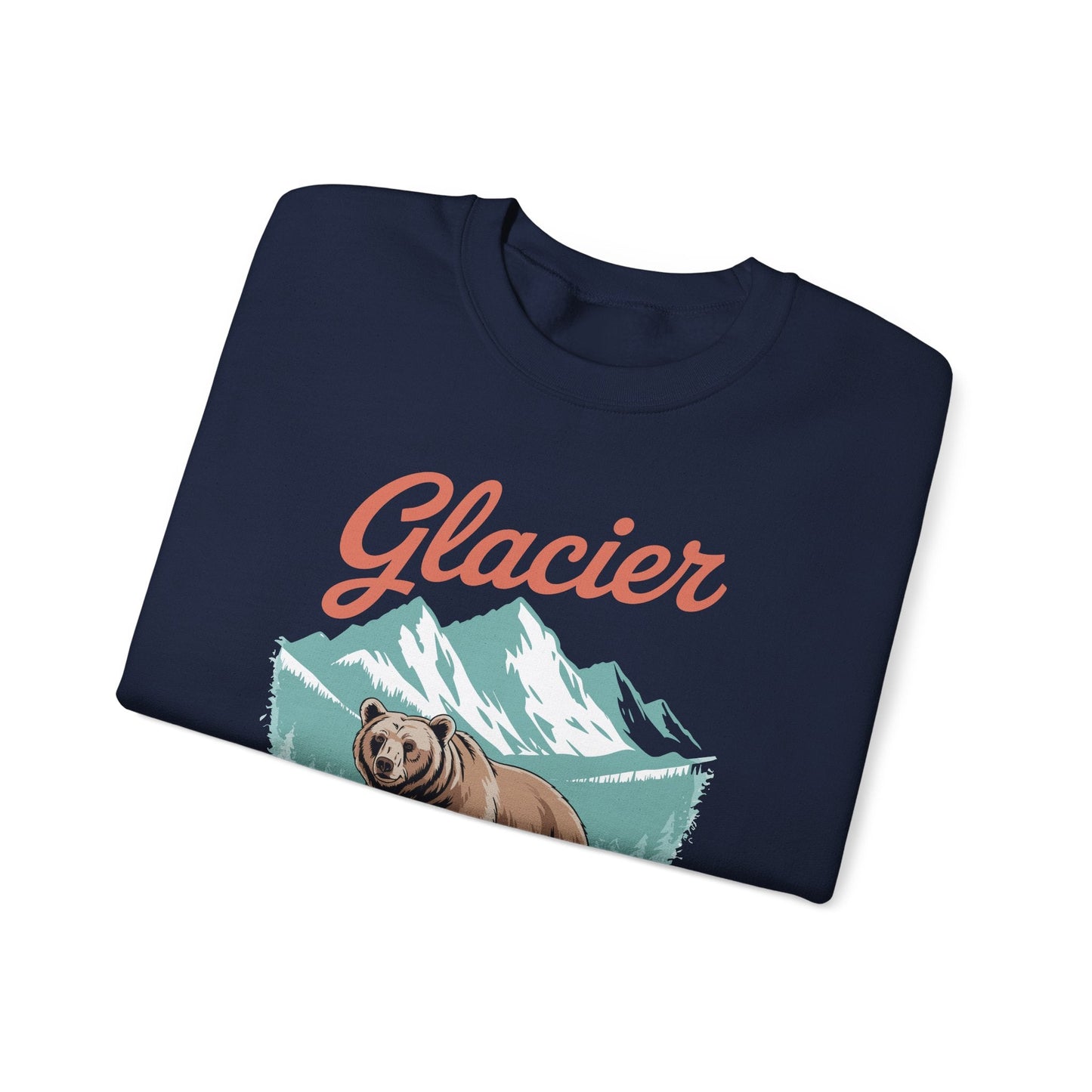 Glacier National Park retro Sweatshirt