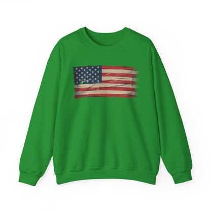 American Flag USA United States of America US 4th of July Sweatshirt