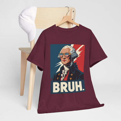 4th Of July 2025 George Washington Bruh. Meme Patriotic T-Shirt