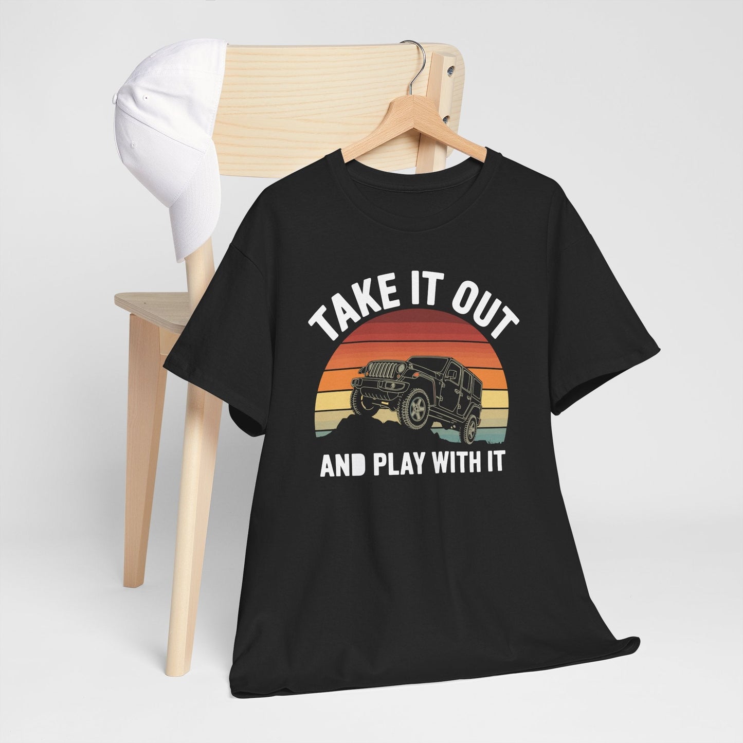 Catch Some Rays Vintage Retro Take It Out And Play T-Shirt