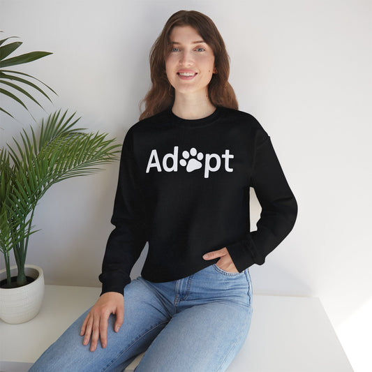 Adopt A Shelter Pet Cat Dog Adoption Animal Rescue Sweatshirt