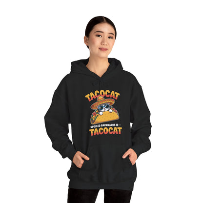 Tacocat Spelled Backwards Taco Cat Cinco De Mayo Hoodie Men Women