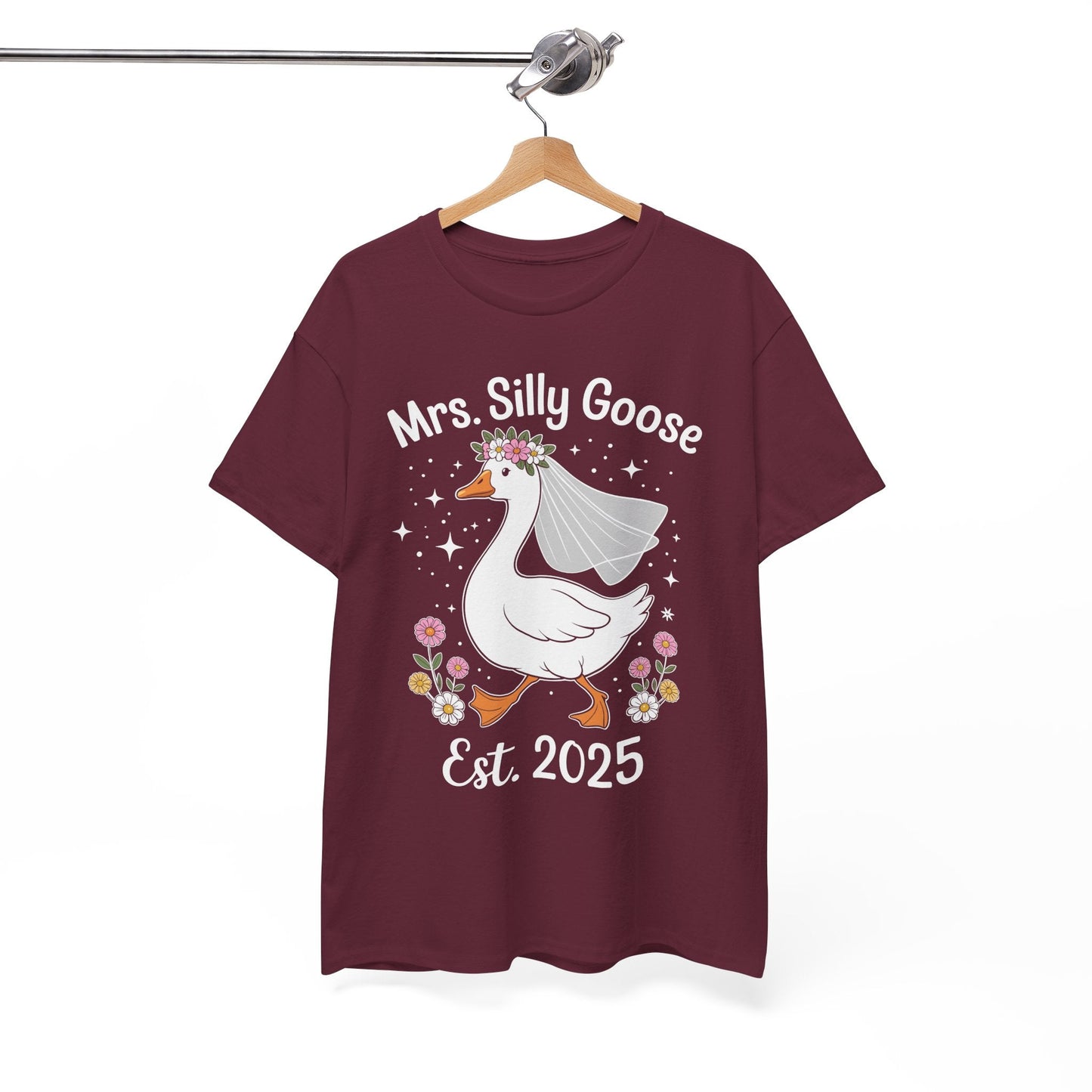 Mrs. Silly Goose Couple Matching Wedding Funny Bride to Be T-Shirt
