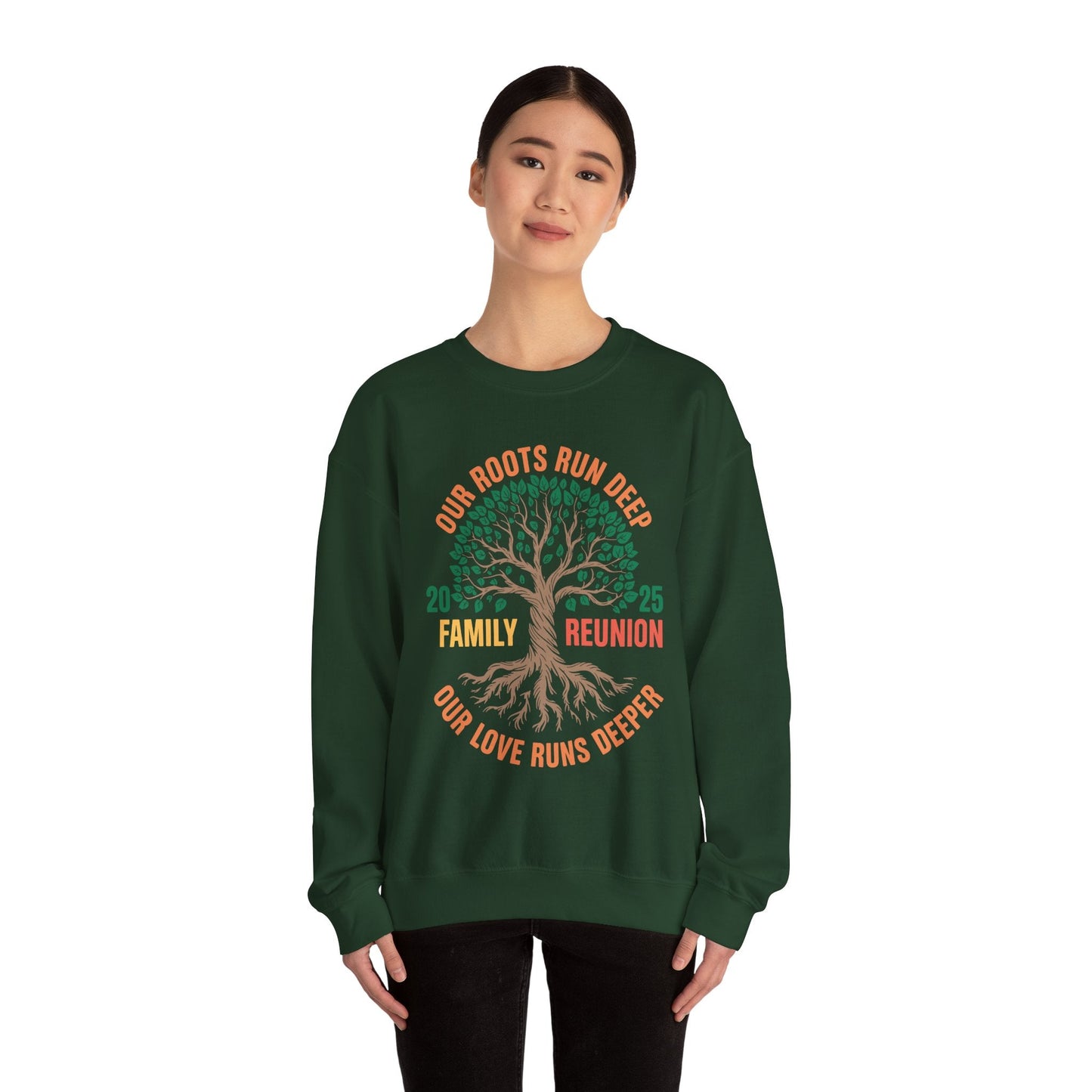 Retro Family Reunion Party 2025 Sweatshirt