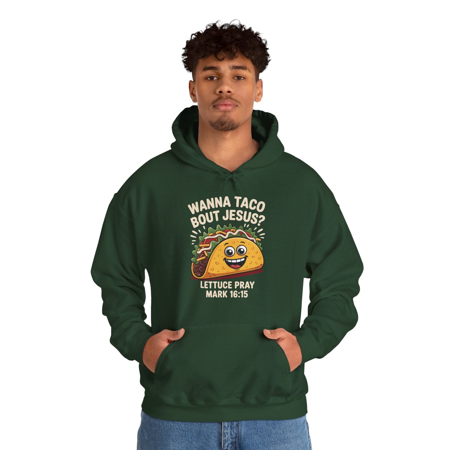 Wanna Taco Bout Jesus Cinco de Mayo Christian Hoodie Men Women