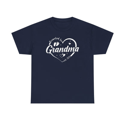 Promoted to Grandma Est 2025 Soon to be Grandma Mothers Day T-Shirt