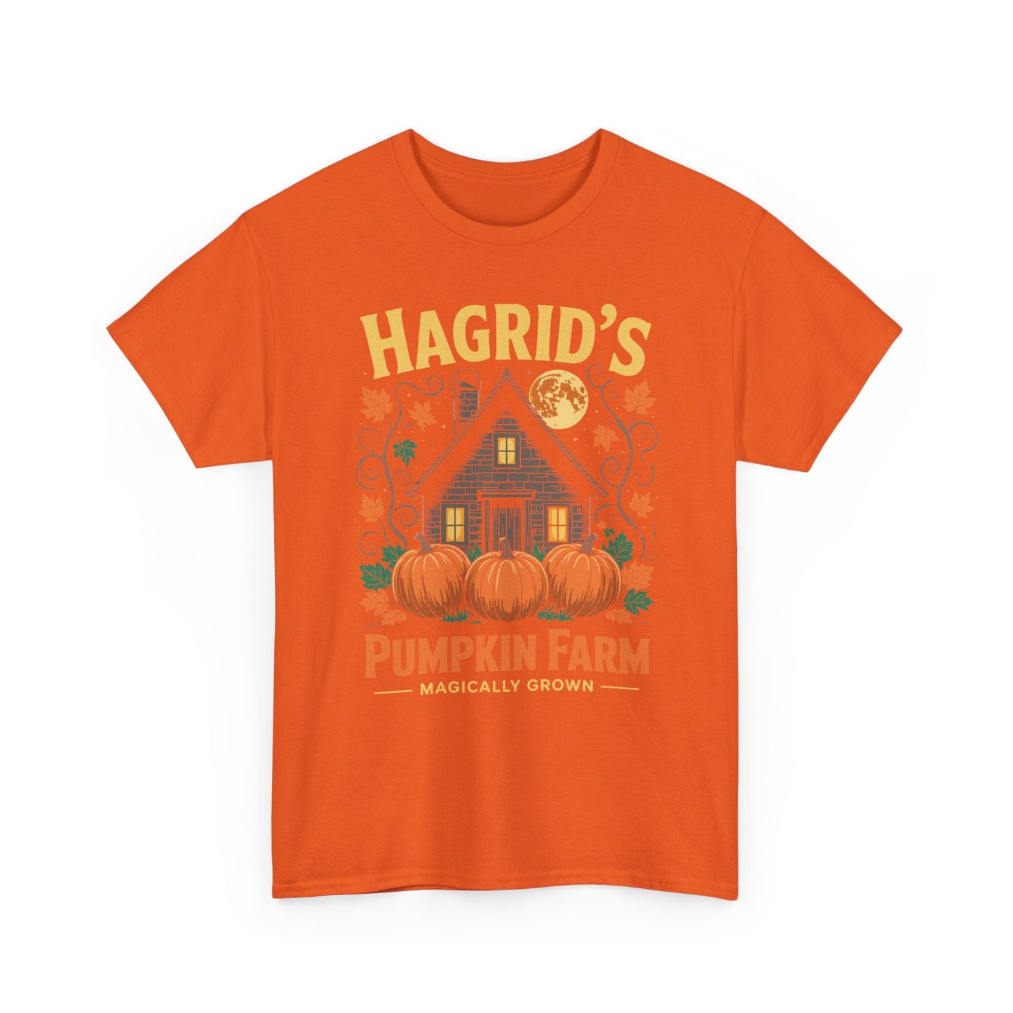 Hagrids Pumpkin Farm Spooky Season Halloween Fun T-Shirt